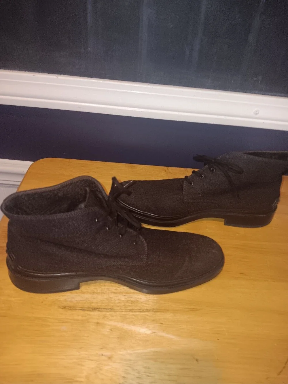 Tod's Men's Dark Brown Lace-Up Chukka Boots Size 9